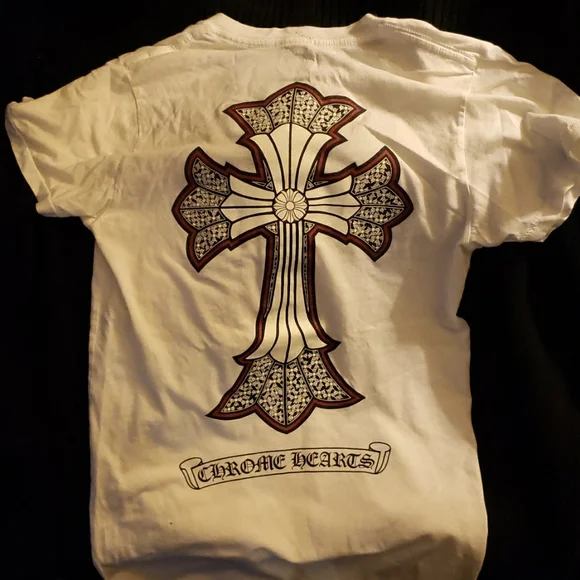 トップス 90s Chrome Hearts V-neck Tee chrome hearts V Neck Shirt